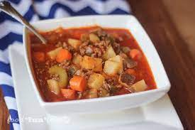Instant Pot Vegetable Beef Soup Recipe Instant Pot Recipes Vegetable Beef Soup Beef Soup Recipes