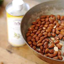 How To Toast Almonds And Other Nuts In The Oven Recipe Roasted Nuts Toasted Nuts Cooking Lessons