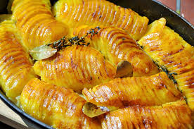 Pour Poursuivre Dans Les Classiques De La Pomme De Terre Apres La Puree Et Les Rostis Je Vous Pr Pommes De Terre Boulangere Pomme De Terre Puree Patate Douce
