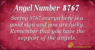 Angel Number 8767 Meaning Answer To Prayers Sunsigns Org