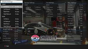 For nascar heat 2 on the playstation 4, a gamefaqs message board topic titled write a setup faq. Nascar Heat 5 Custom Cup Setup Charlotte Roval Youtube