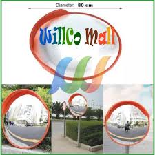 Gunakan hukum pemantulan cahaya, misalnya saja anda hendak menentukan bayangan benda o sebagaimana terlihat pada gambar 5 di. Kaca Cembung Convex Mirror Cermin Cembung Tikungan Jalan Diameter 80 Cm Shopee Indonesia
