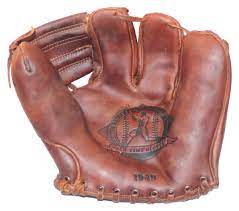 It's a place where glove collectors can look at over 20,000 pictures of baseball gloves in the glove gallery, do some glove research in the glove library, interact with other collectors in the collector's corner and create new friendships. 1949 Golden Era Baseball Glove Vintage Baseball Glove