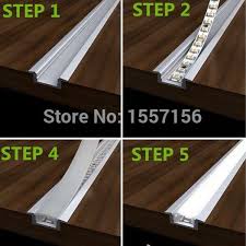 led einbauleuchten mit aluminiumrinne und kunststoff aluminiumrinne decorativelampideas einbauleuchten ku streifenbeleuchtung beleuchtung blitz design