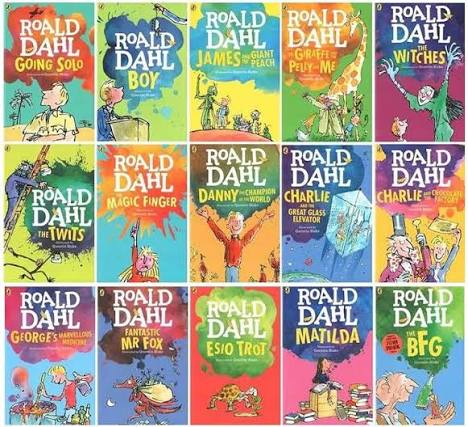 Roald Dahl's Scrumdidlyumptious Story Collection (Box set) by Dahl, Roald ( 2008 ): Amazon.co.uk: Roald Dahl, Quentin Blake: 9789124079277: Books