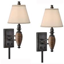 Maybe you would like to learn more about one of these? Medallion Lighting British Colonial 1 Light Plug In Old Bronze Armed Sconce Wayfair
