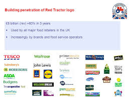Annex foods launched the red tractor brand in 2013. Red Tractor Scheme Managing Promoting Assurance For The Food Chain Ppt Download