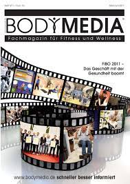 Bodymedia Fachmagazin Fur Fitness Und Wellness Ausgabe 3 Juni Juli 2011 By Bodymedia Issuu