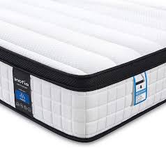 Cicilan 0% ✅ garansi 10 tahun ✅. Inofia Double Memory Foam Sprung Mattress 10 6 Inch 4ft6 Spring Mattress With Innovative Wave Memory Foam And Soft Knitted Fabric The Elegant Collection 135x190x27cm Amazon Co Uk Home Kitchen