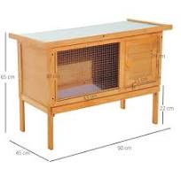 Cage A Lapin En Bois | La Boutique Du Lapin