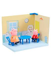 Total of 18 play accessories, and the fridge opens. Buy Peppa Pig Scene Pack Kitchen Online At Low Prices In India Amazon In