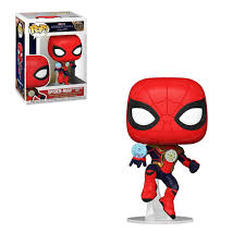 We may earn a commission through links on our site. Marvel Spider Man No Way Home Integrated Suit Funko Pop Vinyl Pop In A Box De
