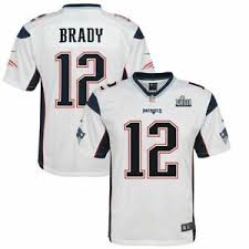 details about bundle patriots tom brady sb 53 nike game jersey youth size 18 20 xl and shirt