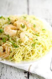 Angel hair pasta with shrimp and parmesan lemon cream sauce. Garlic Parmesan Shrimp And Angel Hair The Gracious Wife