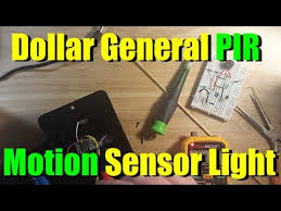 Alibaba.com offers 1,883 solar powered motion detector lights products. Dollar General Pir Motion Sensor Led Light Teardown Youtube