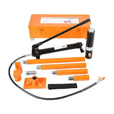 20 Ton Hydraulic Jack Air Pump Lift Porta Power Ram Repair Tool Kit Set W Case Power Ram Tool Kit Air Pump