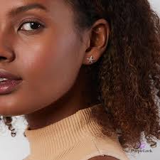 Meryl Starfish Oxidized Silver Earrings