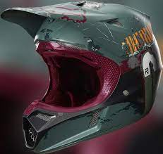 Fox Racing V3 Boba Fett Limited Edition Men S Off Road Motorcycle Helmets Off Road Motorcycle Fox Racing Dirt Bike Helmets
