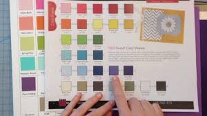 Bazzill Card Shoppe Color Comparison Inks Paints Markers