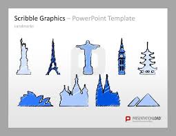 Powerpoint Scribble Graphics Presentationload Graphic Powerpoint Templates Powerpoint