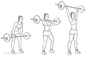 Barbell Clean And Press Overhead Press Exercise Guide Workoutlabs Overhead Press Clean And Press Barbell Workout