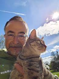 Fiona enjoying the warmer weather ☀️