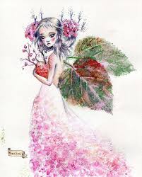 Awww Faerie With Heart By Autumnrozarioart On Etsy Fairy Paintings Folklore Art Faeries