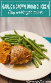 I am making it again tonight! Caramelized Garlic And Brown Sugar Glazed Chicken