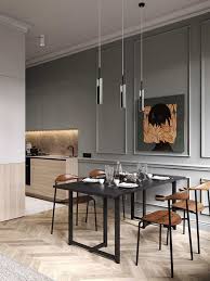 A Moody Apartment In The Historical Center Of Saint Petersburg By Cartelle Design Aboutdecorationblog Interior Design Dining Room Apartment Interior Room Interior Design