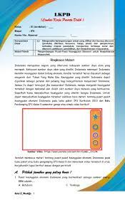 Buku guru dan siswa kelas vii semester 1 dan 2 smp/mts kurikulum 2013 revisi 2018 semua mata pelajaran. Lkpd Ips 9 Semester 2 Worksheet