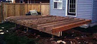 The most popular option is a joist hanger. How To Install Deck Joists Diy Deck Plans