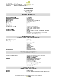 Baliwe Sagboze Cv