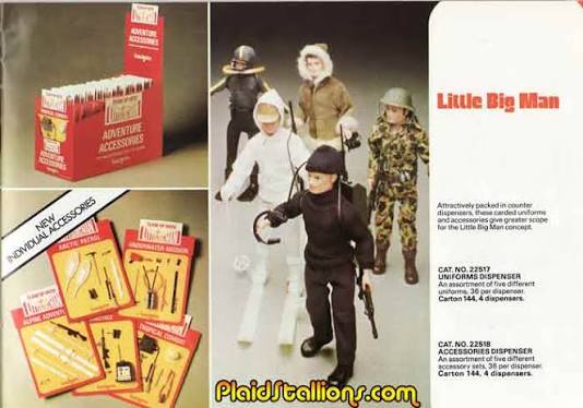 Palitoy Little Big Man I Madel Man I Army I 1975 Catalog I  Plaidstallions.com