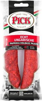 I would recommend this salami to anybody who likes unique taste. Echt Ungarische Paprika Kolbasz Pick 200 G