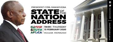 South africa's new president cyril ramaphosa delivers his first state of the nation address at parliament in cape town, on 16. State Of The Nation Address 2020 South African Government