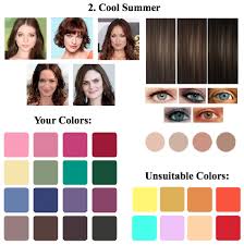 Grayed, purply brown or soft, muted navy. Billedresultat For Winter Women Palette Summer Colors Summer Color Palette Summer Skin Tone