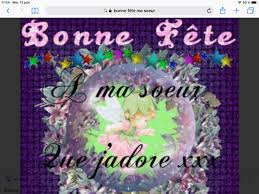 Epingle Par Francoise Riopel Sur Cartes Bonne Fete Bonne Fete Ma Soeur Fete