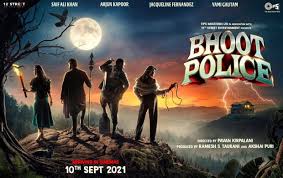 As the theaters are opening after a long a time, many movies are in a queue for releasing on big bollywood box office movies. Bhoot Police Starring Saif Ali Khan Arjun Kapoor Yami Gautam And Jacqueline Fernandez To Release On September 10 2021 Bollywood News Like Bollywood