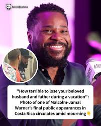 How terrible to lose your beloved husband and father during a vacation":  Photo of one of Malcolm-Jamal Warner's final public appearances in Costa  Rica circulates amid mourning (link in the comments)
