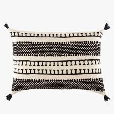 Black And White Lumbar Throw Pillows Decorative Throw Pillows Pillow Covers Dear Keaton Black Throw Pillows Throw Pillows Lumbar Pillow