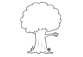 1) if you have javascript enabled you can click the print link in the top half of the page and it will automatically print the coloring page only and ignore the advertising and navigation at the top of the page. Free Printable Tree Coloring Pages For Kids