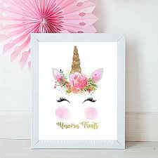 Unicorn Treats Dessert Table Sign Girls Birthday Party Candy Bar Decorations Diy Craft Supply Prin Unicorn Birthday Parties Unicorn Birthday Unicorn Party