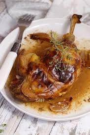 Cuisses De Canard Confites A La Moutarde Et Au Thym Epicetout La Cuisine De Dany Confit De Canard Recettes De Cuisine Recette Canard