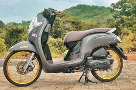 Dibagian depan juga tersedia speedometer modern yang informatif dan dilengkapi eco indikator. 26 Ide Modifikasi Scoopy Terbaik Retro Gambar Gaya