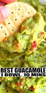 Facile Guacamole One Pot Guacamole Recipe Easy Homemade Guacamole Recipe Easy Easy Guacamole