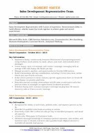 Looking for inspiration in writing a saas account executive resume? Sales Development Representative Resume Samples Qwikresume