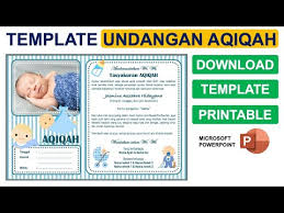 25 contoh undangan aqiqah dan kartu ucapan yang bisa di kartu aqiqah hasil canva unik. Contoh Undangan Aqiqah Untuk Anak Perempuan Dan Laki Laki Bisa Diedit Penulis Cilik