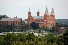 Saint vincent college, a liberal arts college in latrobe, pa, founded in 1846, is the first benedictine college in the saint vincent offers merit scholarships valued from hundreds of dollars to full rides. St Vincent Basilica Is Seen On The Campus Of St Vincent College In Latrobe Pa A Benedictine Abbey Latrobe Basilica Catholic