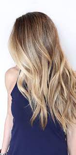 Create brightness around the edges by applying pale colors in stripes towards the ends. Mane Interest Honey And Butter Blonde Highlights