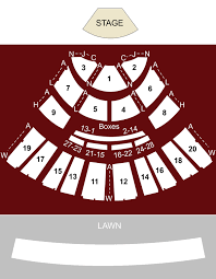 69 Detailed Koussevitzky Music Shed Seating Chart